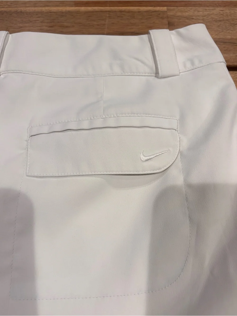 Nike White Golf Skort Dri-Fit SZ 8 Great Condition.